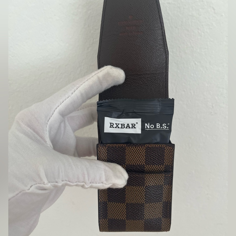 Louis Vuitton Damier Ebene Cigarette Accessory Case Unisex EUC COA Circa 2007 - Picture 9 of 17